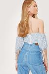 NastyGal Floral Off the Shoulder Cupped Blouse thumbnail 4