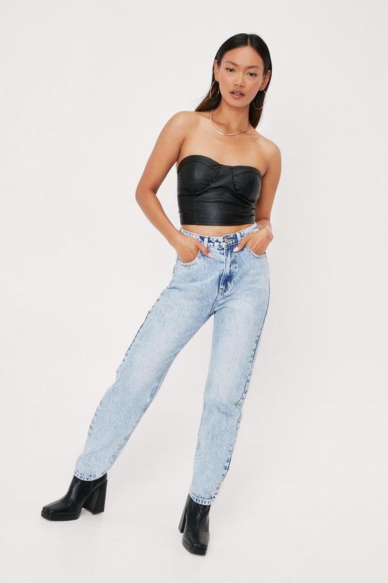 NastyGal Petite Strapless Cupped Corset Top 2