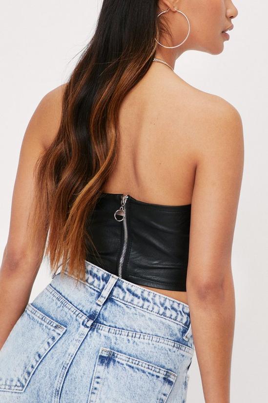 NastyGal Petite Strapless Cupped Corset Top 4