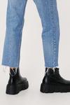 NastyGal Zip Front Chunky Cleated Sole Boots thumbnail 2