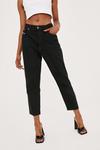 NastyGal Vintage High Waisted Tapered Cropped Jeans thumbnail 2