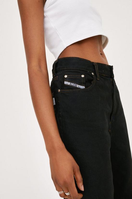 NastyGal Vintage High Waisted Tapered Cropped Jeans 4