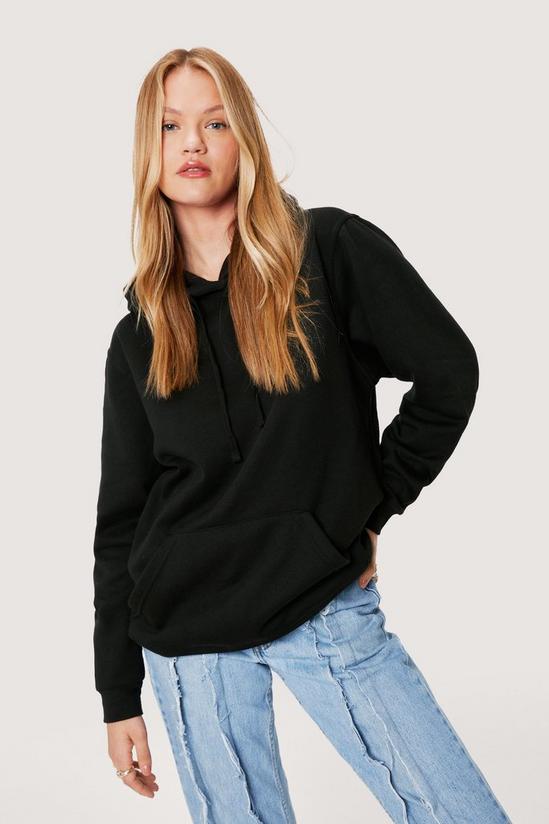 NastyGal Fuck Back Placement Graphic Hoodie 2