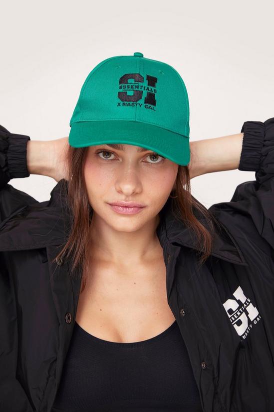 NastyGal Sports Illustrated Embroidered Graphic Cap 2