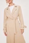 NastyGal Statement Shoulder Belted Trench Coat thumbnail 2
