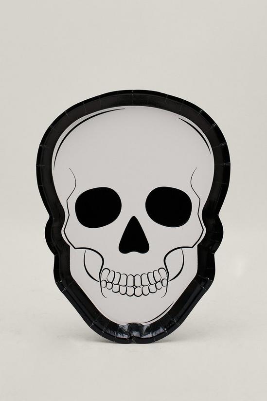 NastyGal Foiled Skull Plate 5 Pc 1