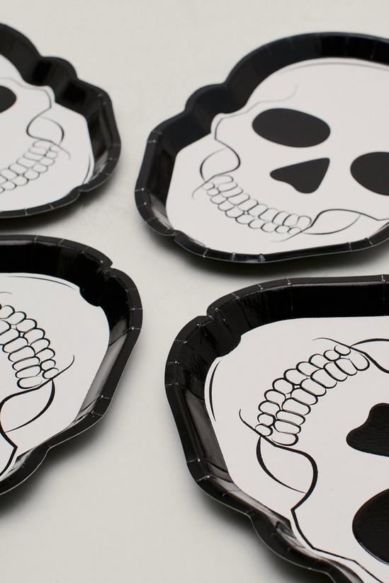 NastyGal Foiled Skull Plate 5 Pc 3