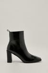 NastyGal Square Toe Block Heel Ankle Boots thumbnail 2