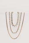 NastyGal Cupstone 3 Layered Necklace thumbnail 1