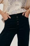 NastyGal Corduroy Button Down Flared Trousers thumbnail 2