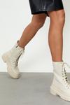 NastyGal Time to Kick Ass Cleated Lace-Up Boots thumbnail 4