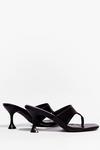 NastyGal It's Meant Toe Be Faux Leather Stiletto Mules thumbnail 3