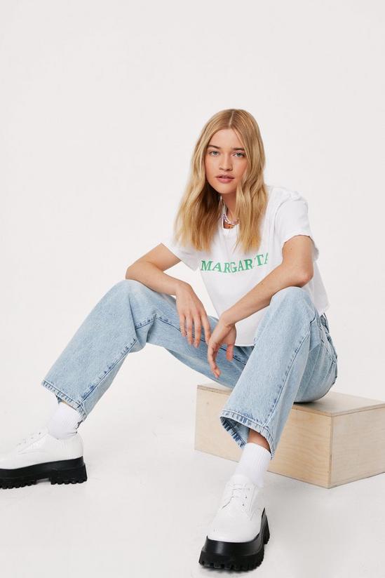 NastyGal Give It to 'Em Straight High-Waisted Jeans 1