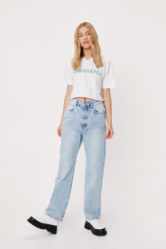 NastyGal Give It to 'Em Straight High-Waisted Jeans 2