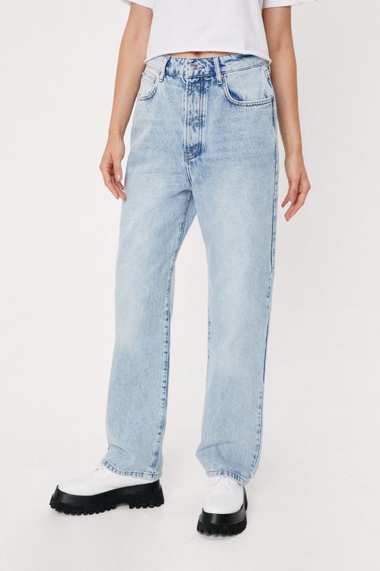 NastyGal Give It to 'Em Straight High-Waisted Jeans 3