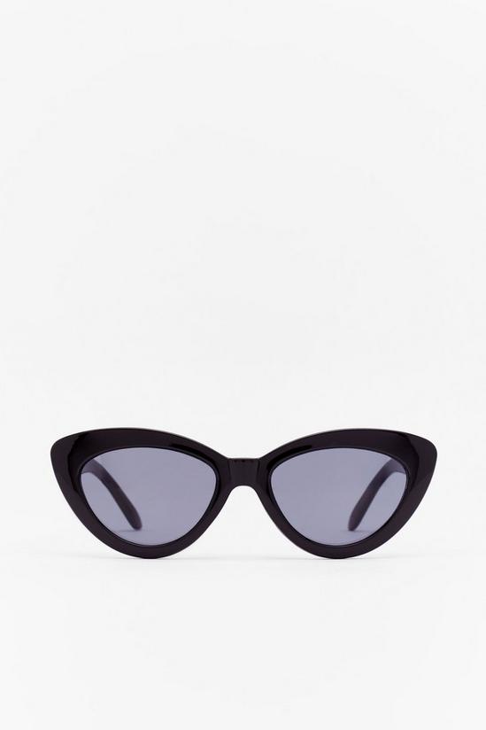 NastyGal Cat Eye Tinted Sunglasses 3