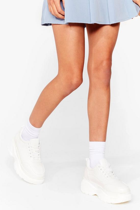NastyGal If You Wanna Be My Lover Chunky Sneaker 1