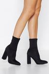 NastyGal It's a Long Way to the Top Sock Boots thumbnail 1