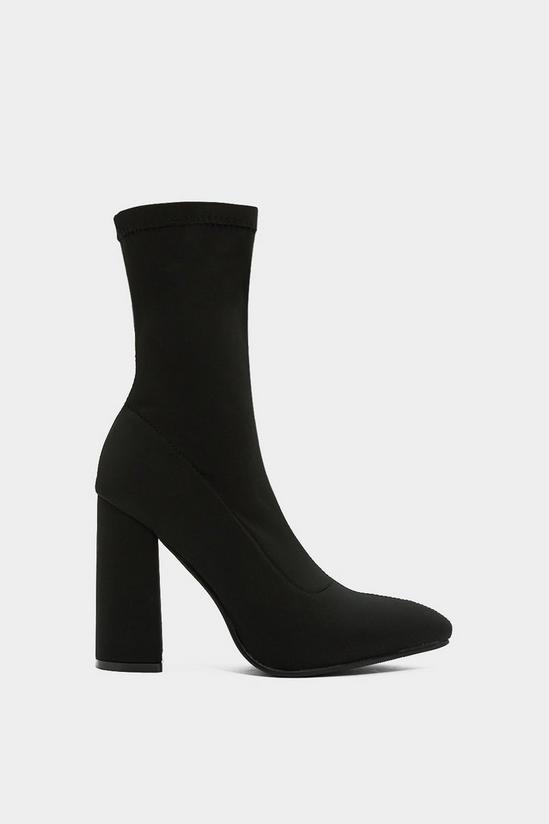 NastyGal It's a Long Way to the Top Sock Boots 2