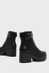 NastyGal Give 'Em the Boot Lace-Up Chunky Boots thumbnail 3