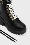 NastyGal Give 'Em the Boot Lace-Up Chunky Boots thumbnail 4