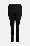 KarenMillen Mid Rise Skinny Pull-On Stretch Jeans thumbnail 5