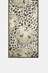 KarenMillen Leopard Print Long Satin Scarf thumbnail 3