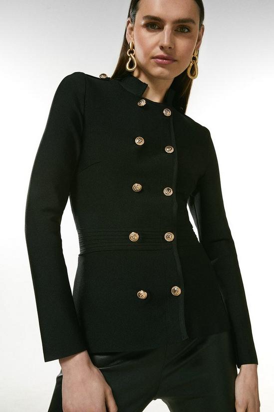 KarenMillen Military Double Breasted Bandage Jacket 1