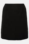KarenMillen Plus Size Linen Viscose Woven Short Skirt thumbnail 4