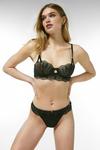 KarenMillen Scallop Embroidery Detailed Non Padded Bra thumbnail 1