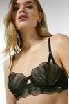 KarenMillen Scallop Embroidery Detailed Non Padded Bra thumbnail 2