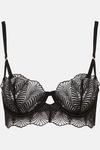 KarenMillen Scallop Embroidery Detailed Non Padded Bra thumbnail 5