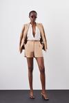 KarenMillen Relaxed Tailored Belted Shorts thumbnail 1