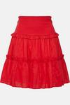 KarenMillen Shirred Viscose Modal Skirt thumbnail 4