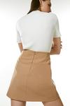 KarenMillen Compact Stretch Contrast Pocket A Line Skirt thumbnail 3