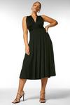KarenMillen Plus Size Multiway Slinky Jersey Midi Dress thumbnail 1