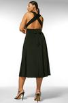 KarenMillen Plus Size Multiway Slinky Jersey Midi Dress thumbnail 3