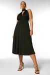 KarenMillen Plus Size Multiway Slinky Jersey Midi Dress thumbnail 4