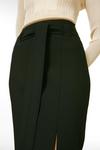 KarenMillen Structured Stretch Tie Belt Skirt thumbnail 2