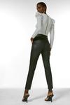 KarenMillen Coated Button Front Jegging thumbnail 3