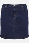 KarenMillen Plus Size 5 Pocket Denim Skirt thumbnail 4