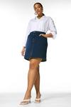 KarenMillen Plus Size 5 Pocket Denim Skirt thumbnail 5