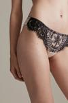 KarenMillen Embroidery And Lace Thong thumbnail 2