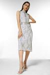 KarenMillen Beaded Embellished Woven Midi Dress thumbnail 2