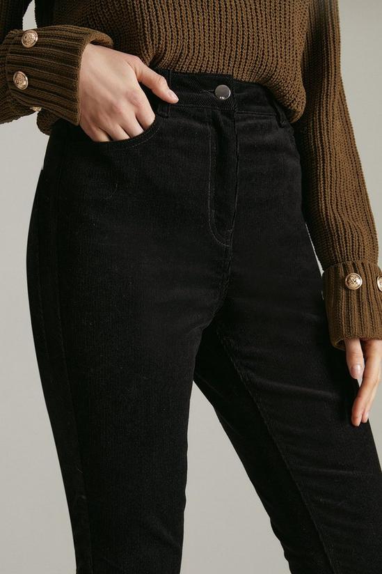 KarenMillen Cord Woven Luxe Cut Skinny Jean 2