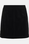 KarenMillen Velvet Woven Short Skirt thumbnail 4