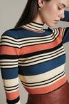 KarenMillen Stripe Knitted Long Sleeve Top thumbnail 2