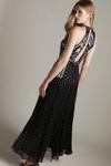 KarenMillen Premium Beaded & Embellished Drama Maxi Dress thumbnail 3