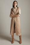 KarenMillen Quilted Hybrid Trench Coat thumbnail 1