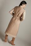 KarenMillen Quilted Hybrid Trench Coat thumbnail 3